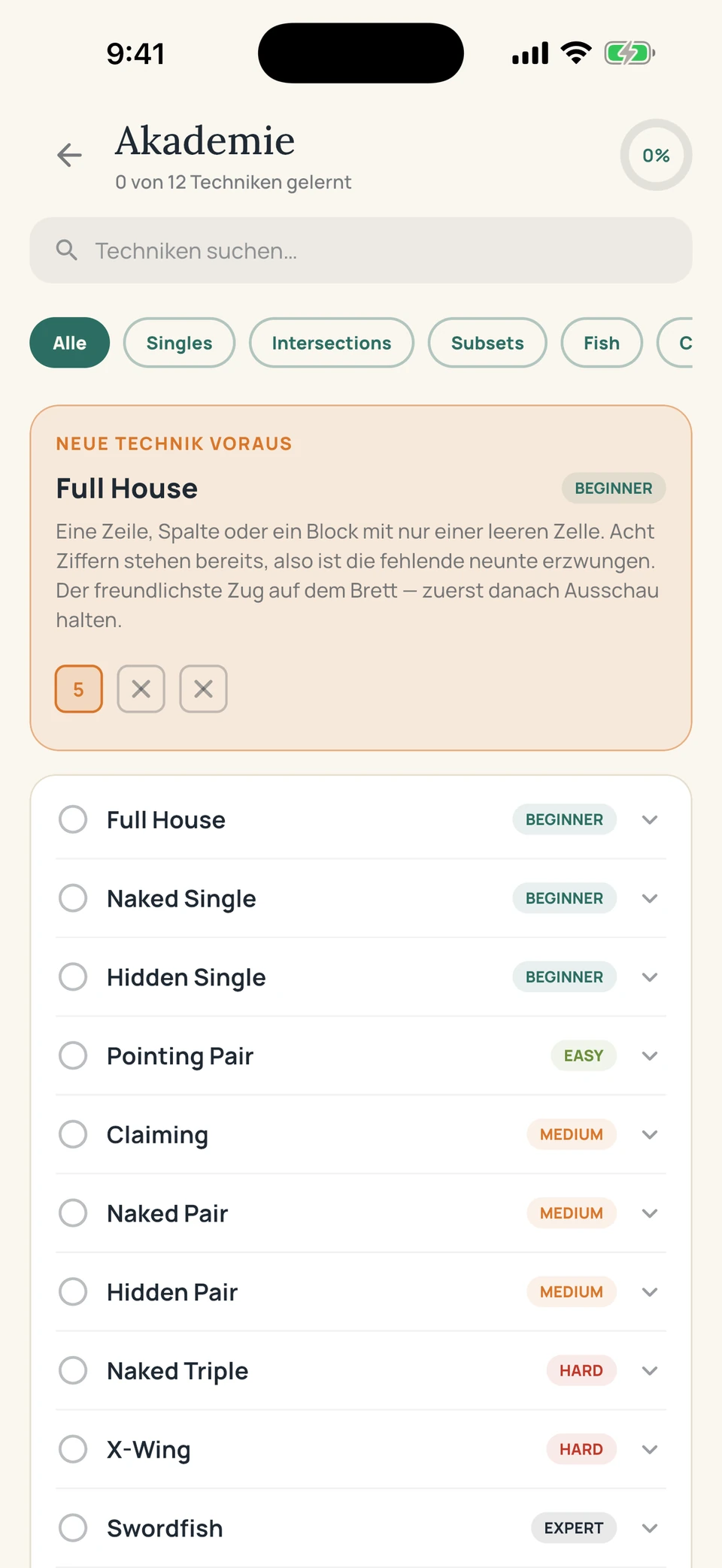 Sudoku Voyage — 06 · Akademie