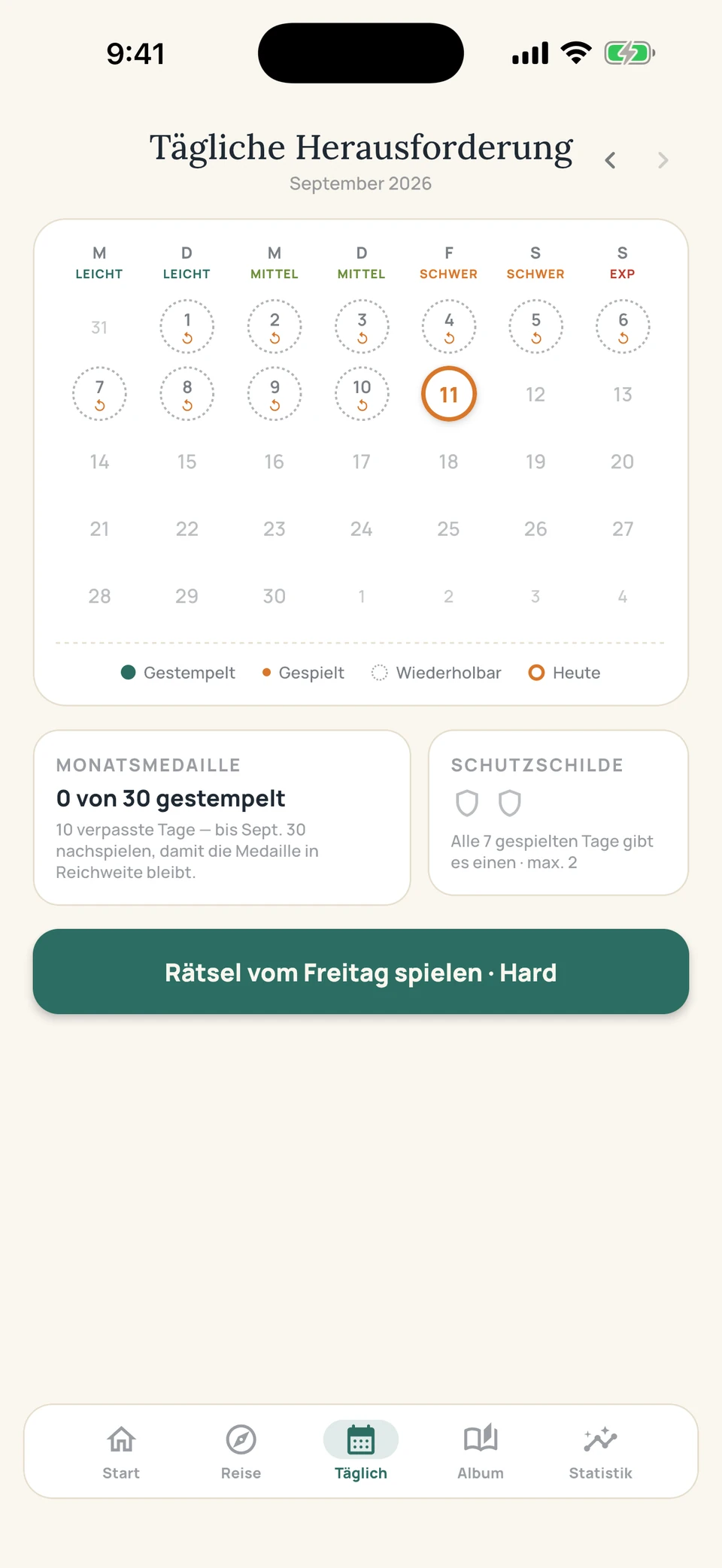 Sudoku Voyage — 05 · Tagesrätsel