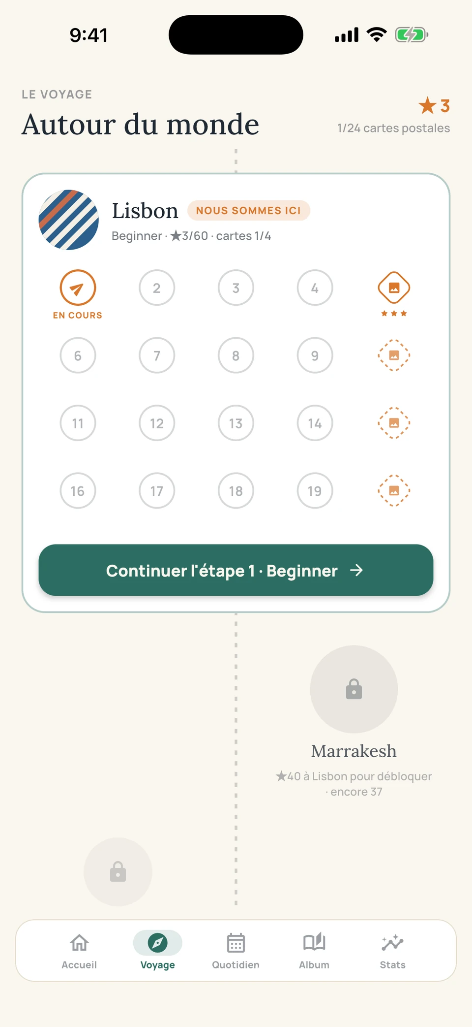 Sudoku Voyage — Une grille. Un nouvel horizon.