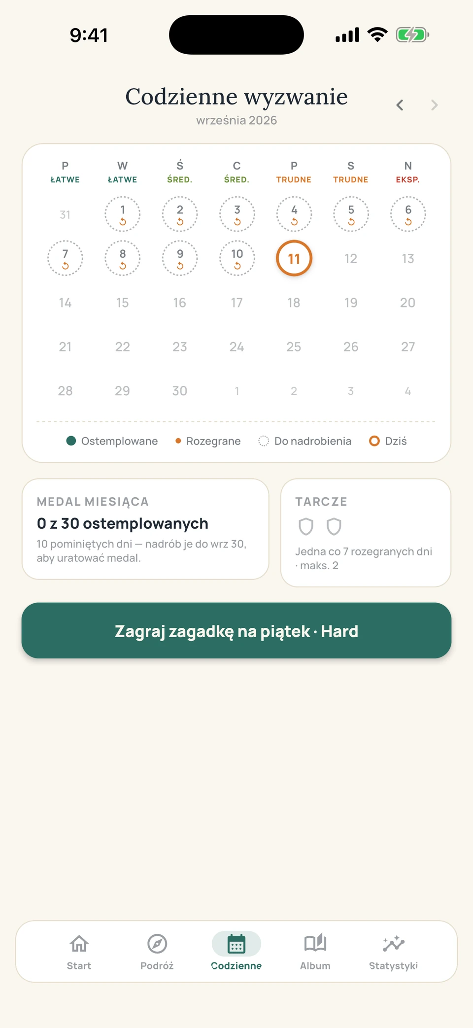 Sudoku Voyage — 05 · Wyzwanie dnia