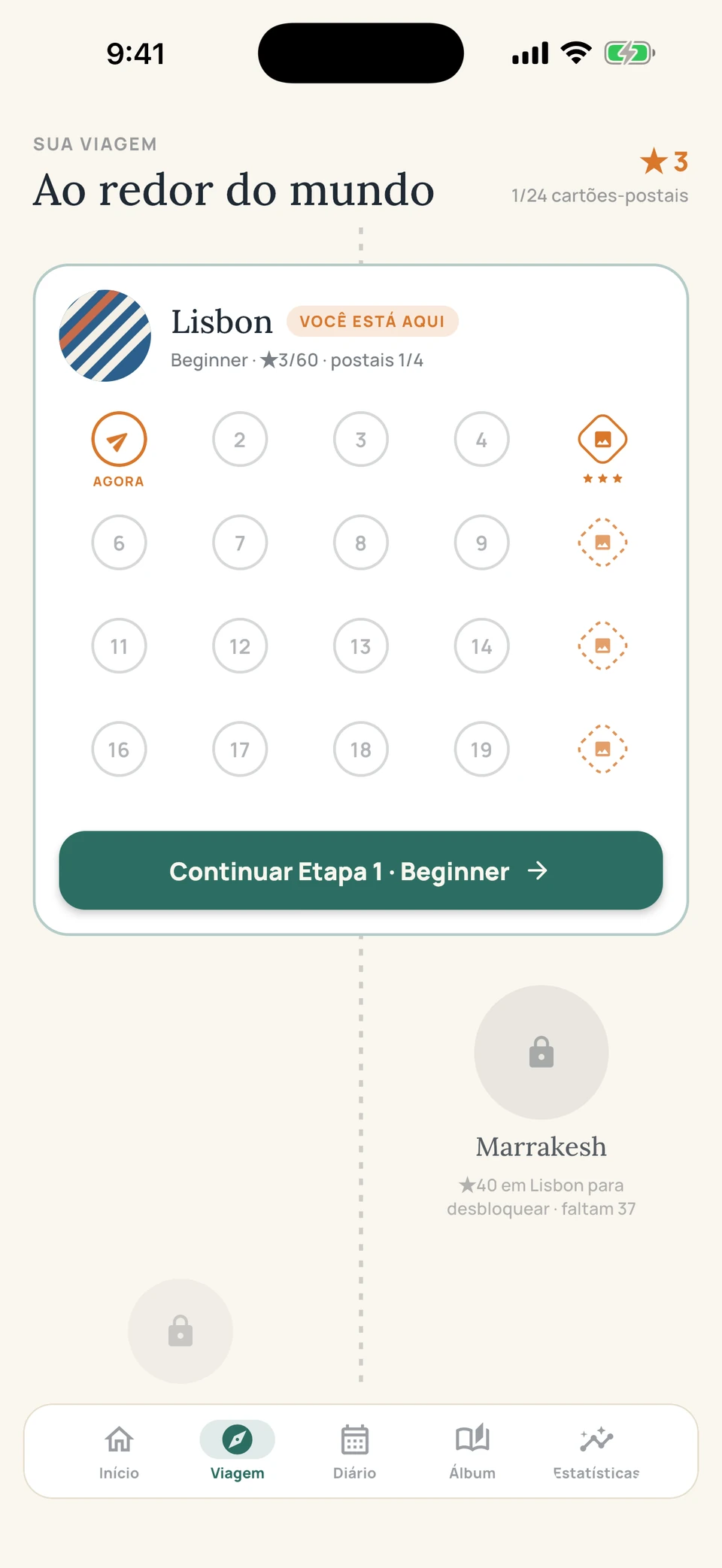 Sudoku Voyage — Um desafio. Novos horizontes.