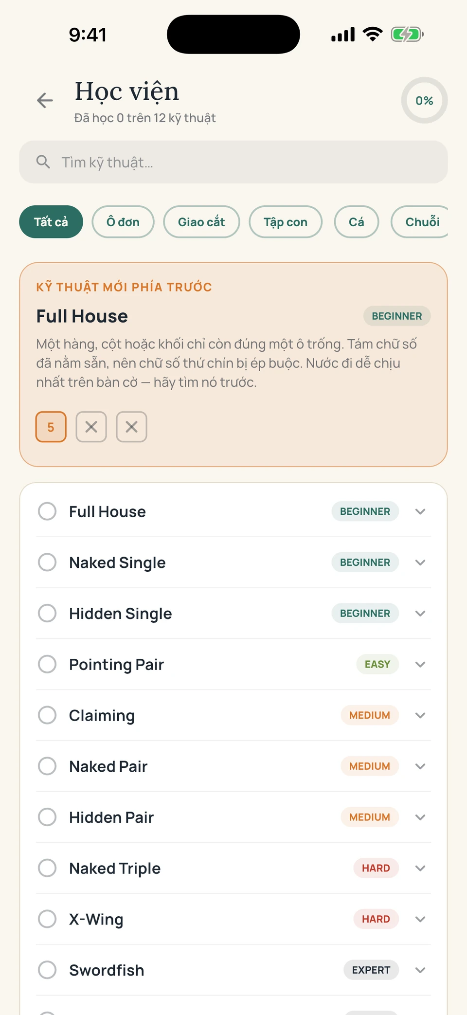 Sudoku Voyage — 06 · Học viện