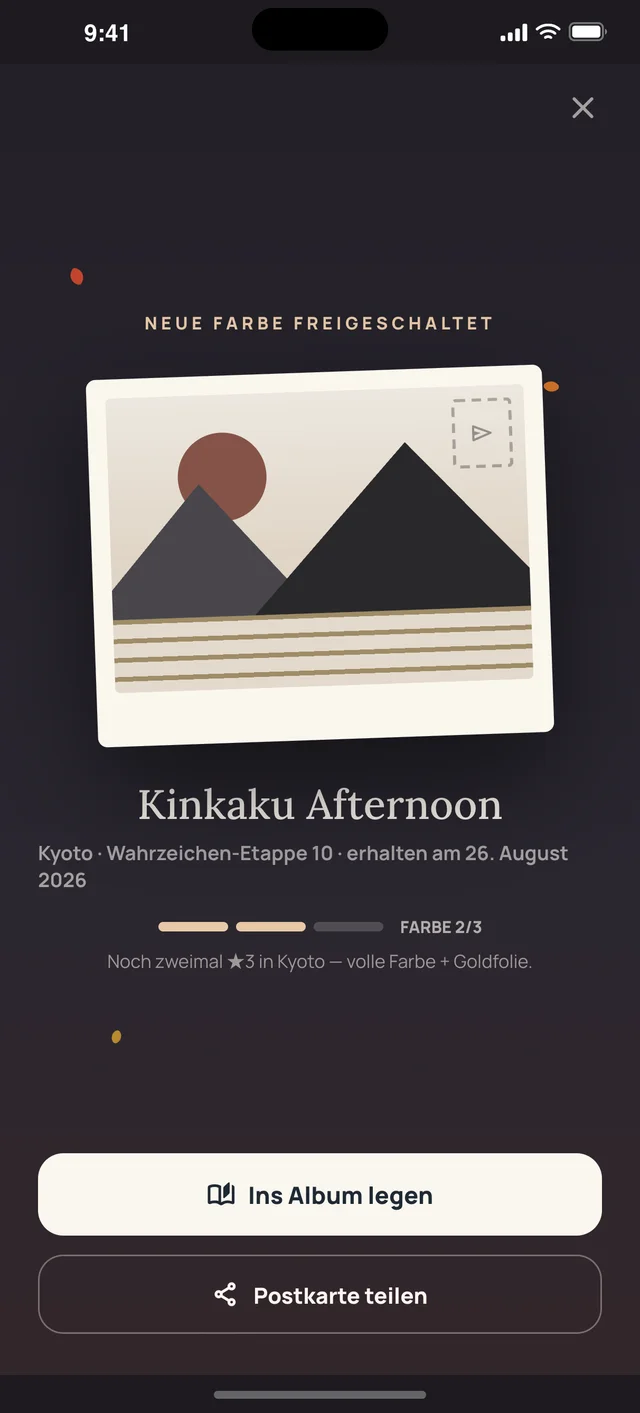 Sudoku Voyage — 07 · Neue Postkarte